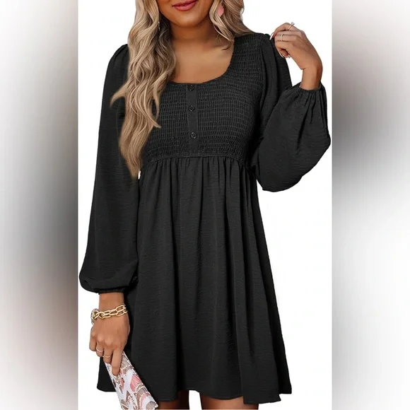 Empire Waist Dresses Dokotoo Women's Casual Summer Dress, Crew